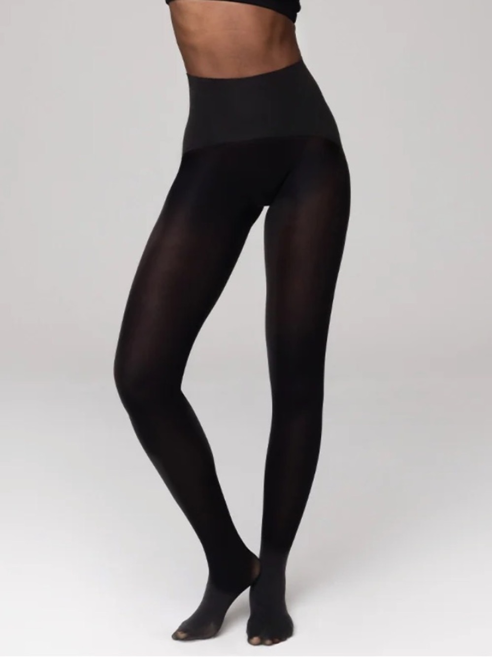 New Noosh Play Opaque Free Hugging Seamless Tight Noir Black